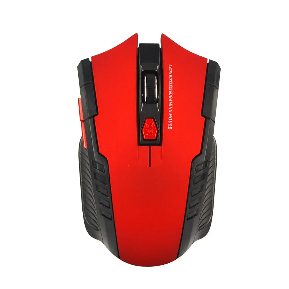 ZYNX 2.4G Wireless Gaming Mouse – 6D Optical Precision, Futuristic Control