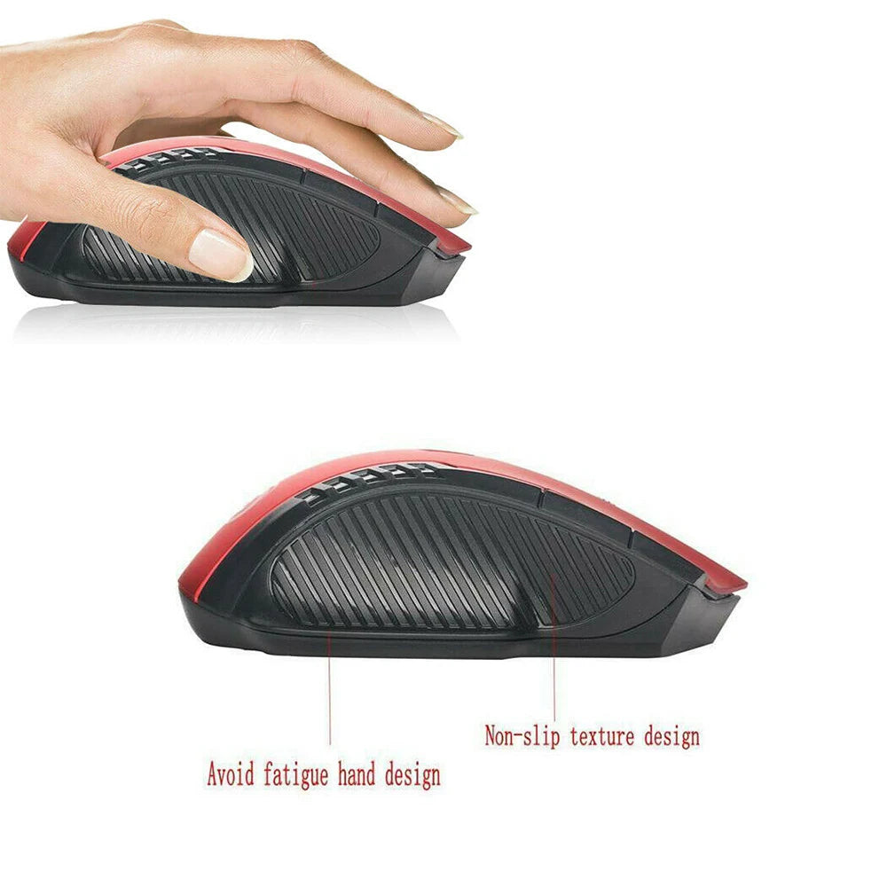 ZYNX 2.4G Wireless Gaming Mouse – 6D Optical Precision, Futuristic Control
